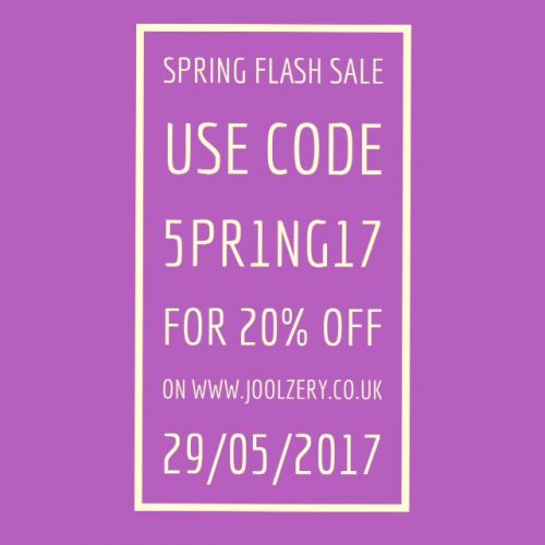 2017 May Spring Bank Holiday Flash Sale Voucher code